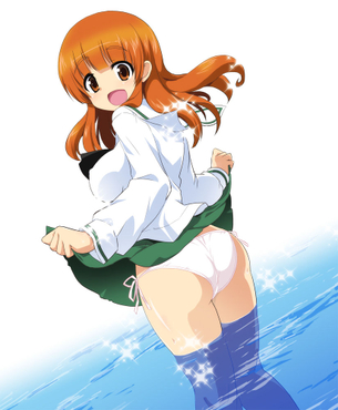 武部沙織（制服）の画像 50枚 ガールズ＆パンツァー