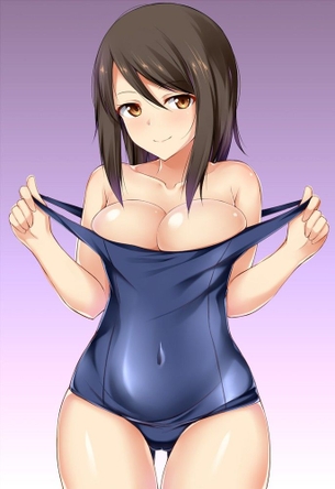 ガルパンスク水画像 50枚 ガールズ＆パンツァー