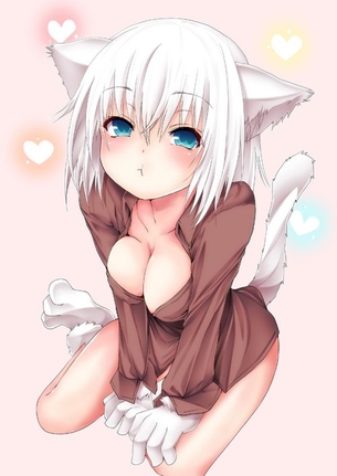 ケモ耳の二次フェチ画像。