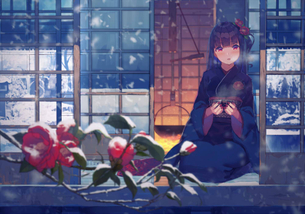 和服・浴衣の二次元エロ画像。