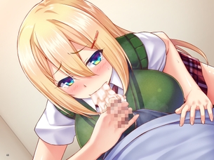 【涙のキッス】泣きながらフェラチオしてる二次エロ画像