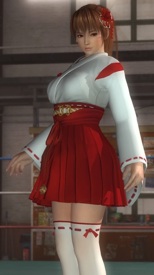 DOA5LR 必勝祈願！巫女コスチュームのパンツコレクション（かすみ編）