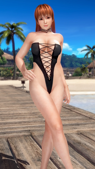 DOAX3 期間限定水着「ラビリンス」で撮影会（かすみ、あやね、紅葉編）