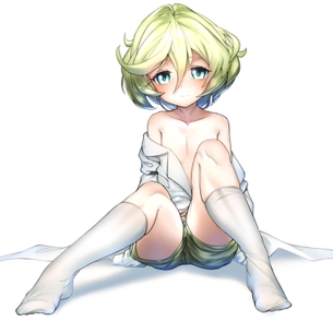 【二次・ZIP】健康的な太ももに目が行く短パン美少女の画像