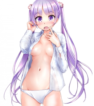 胸チラの二次エロ画像で抜きたい！