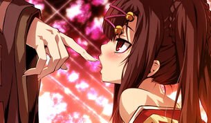 【ペロペロ】指フェラしてる二次エロ画像