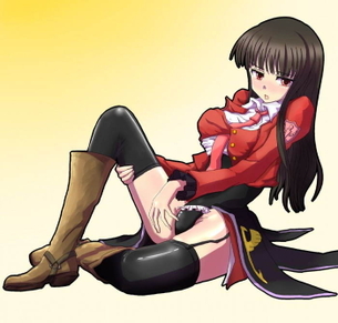 ガーターベルトの抜けるエロ画像ください！