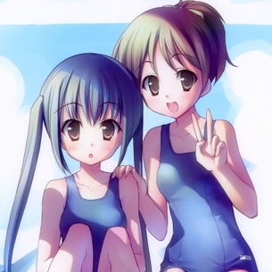 体育教師になればよかったと後悔する、二次元スク水美少女画像。 vol.2