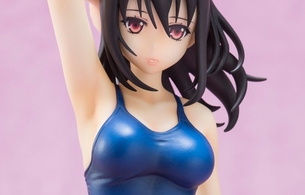 『ストライク・ザ・ブラッド』身体がムチムチな雪菜のスク水フィギュアのエロいお尻とおっぱい