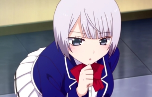 アニメ『僕の彼女がマジメ過ぎるしょびっちな件』ノーパンスカートたくし上げ！10月放送開始