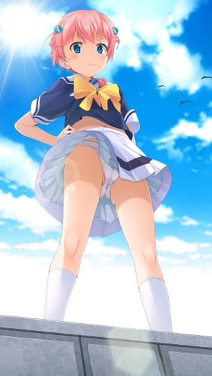 【めくり】パンチラ二次画像でハァハァスレ【座り】 その31