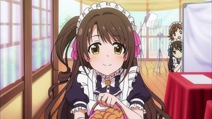 【アイドルマスター シンデレラガールズ劇場】 第8話『メイドってこうでしょ？／メイド教わりました／最後の仕上げ』 キャプチャー