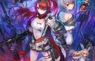 『よるのないくに2』女の子たちのエロい水着姿での戦闘シーンや新キャラのおっぱい女の子