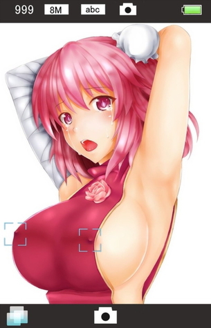 【横乳】大きすぎて横からはみ出ているおっぱいがエロすぎるwww【エロ画像】