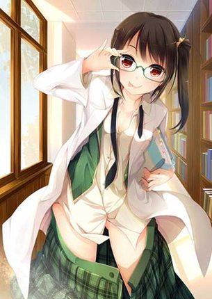 【二次】可愛いメガネっ娘の萌え画像で癒やされていくスレ