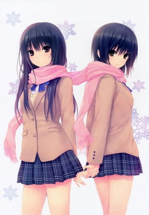 【二次】寒くなってきたからマフラーを巻いた美少女の萌え画像貼っていこうか