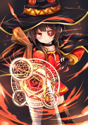 【この素晴らしい世界に祝福を！】めぐみんの可愛い萌え画像が見たいです！