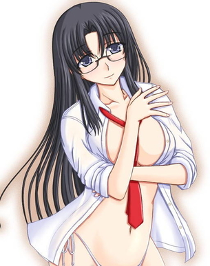 メガネっ娘のエロ画像をアップ！