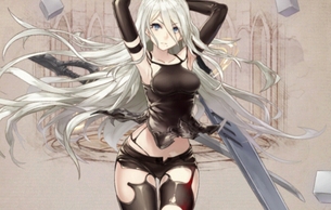 『シノアリス』「ニーアオートマタ」コラボでスカートがなくなってるエロい2BやA2のエロイラスト