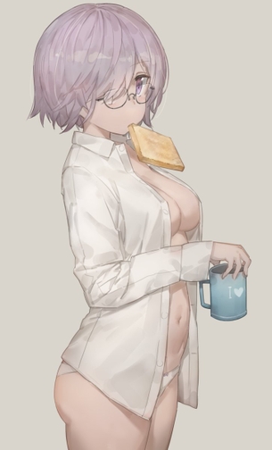 【二次・ZIP】裸シャツ姿の美少女画像ください