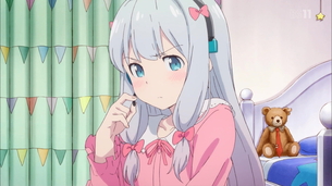 【春アニメ】『エロマンガ先生』1話、今期一の美少女きたあああああ！！へそもふともももペロペロが止まらない！！