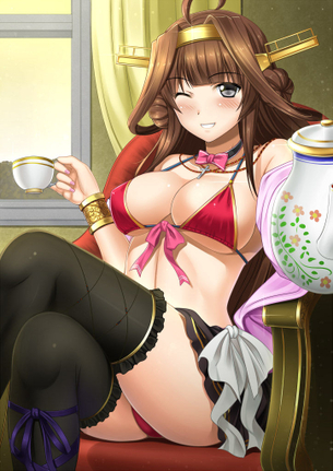 【艦隊これくしょん／艦これ】イギリス生まれのグラマラスボディ 金剛エロ萌え画像集 其之参デース【二次エロ】