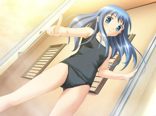 エロ画像】スクール水着エロ画像　スク水のあの何もない感が素晴らしい