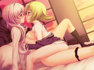 【百合】女の子同士で手マン貝合わせ 禁断のレズ少女エロ萌え画像集 Part.07【二次ゆり画像】