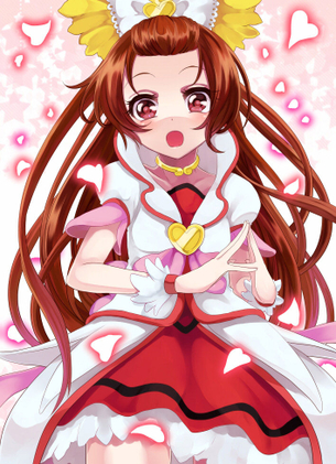 【ドキドキプリキュア！】魅惑のレディに変身するJS少女 円亜久里（キュアエース） 萌え画像集【スイート釘宮ボイスでばきゅーん♪】