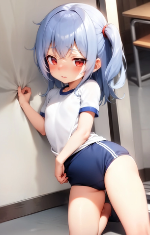 【AIイラスト】ブルマを穿いた女の子のAI画像まとめ【アニメ調】 Part 2 [AI Generated]