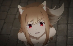 アニメ『狼と香辛料 MERCHANT MEETS THE WISE WOLF』2話で服を脱いで全裸丸見え