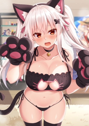 【二次】ねこランジェリー女子画像　その３