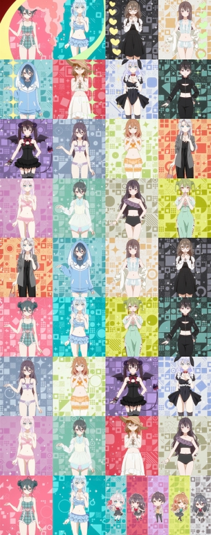 【画像】今期アニメで1番シコれる女の子は？