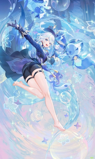 【二次エロ】原神、正義の国フォンテーヌの水神フリーナの画像まとめ！No.01【20枚】