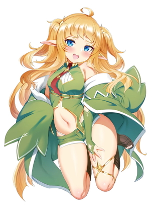 【二次】金髪、ブロンドヘアーの女の子のエロ画像 Part６１