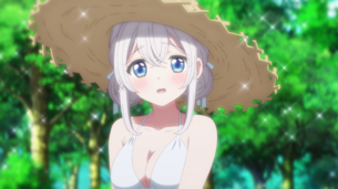 【画像】『ワンルーム、日当たり普通、天使つき。』、最新話の水着＆温泉回がエッチすぎる