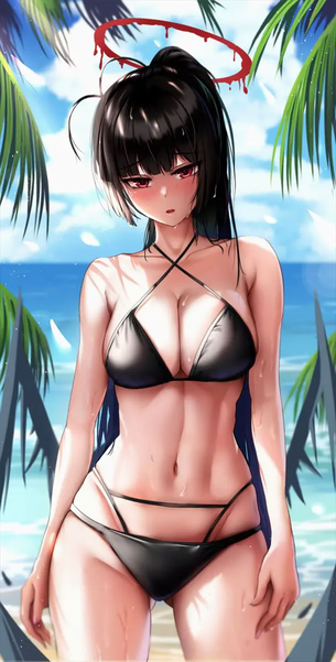 剣先ツルギのおっぱいを好き放題ヤリ放題な二次エロ画像【ブルーアーカイブ】