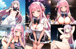 ブルーアーカイブに登場する聖園ミカのAIエロ画像373枚まとめ！ [AI Generated]