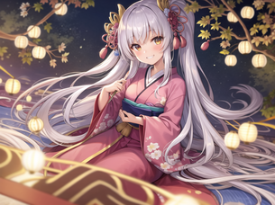 【AIイラストエロ画像】半脱ぎ＋着物がえっち過ぎる件 - Hentai-AI 二次エロ画像サイト [AI Generated]