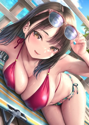 【非エロ】巨乳な女の子の二次画像【微エロ】 　その１７