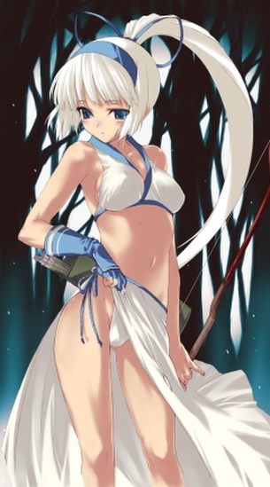 【二次元】白髪娘の画像ください！