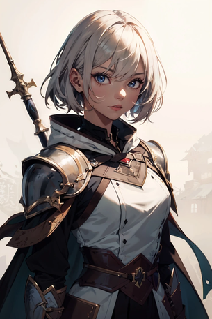 【AIイラスト】女騎士のAIイラストまとめ【アニメ調】 [AI Generated]