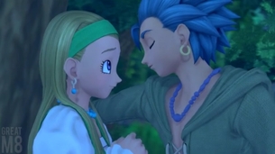 【動画】DQ11“セーニャ”主人公が寝てるキャンプ中、カミュと野外中出しNTRセックス！