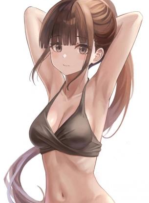 【二次】ポニーテールに髪を結んだ女の子の画像まとめ その5【46枚】