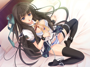 エロ画像】スカートとか洋服をたくしあげてエッチな部分を見せてくれてる女の子のエロ画像　スカートたくしあげたら大事な部分まで!?