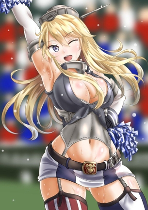 【艦隊これくしょん／艦これ】陽気なセクシーアメリ艦襲来ｗ アイオワのエロ萌え画像集【二次エロ画像】