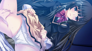 エロ画像】スカートとか洋服をたくしあげてエッチな部分を見せてくれてる女の子のエロ画像　スカートたくしあげたら大事な部分まで!?