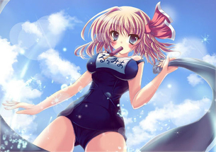 エロ画像】スクール水着エロ画像　スク水のあの何もない感が素晴らしい