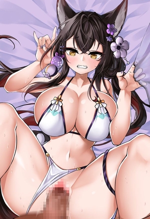 【ブルーアーカイブ】狐坂ワカモのえっちでかわいい二次エロ画像