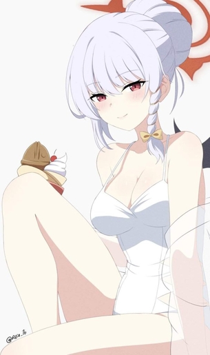 黒舘ハルナのオナニー姿を想像するだけでめっちゃ抜けるエロ画像【ブルーアーカイブ】